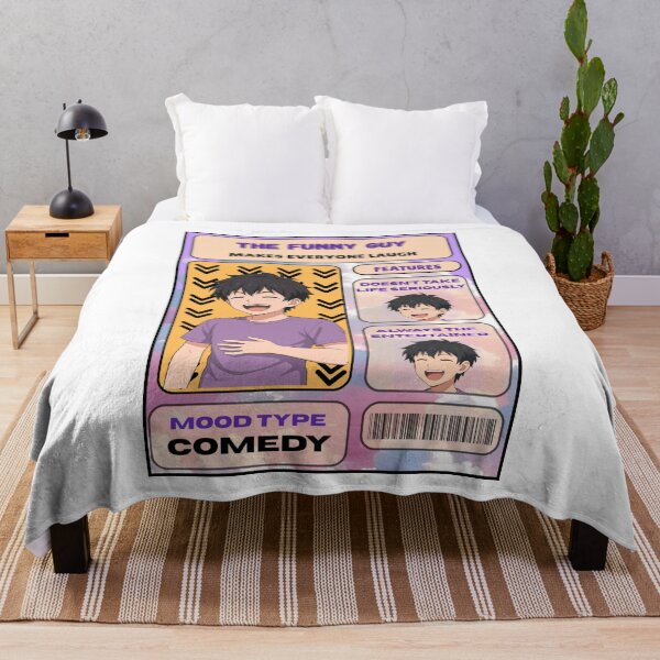 Item preview, Funny Anime Guy Aesthetic | Comedy Mood Design designed and sold by SoulFlex.