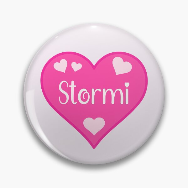 Item preview, Stormi Name Pink Heart  designed and sold by Jeallan Designs.