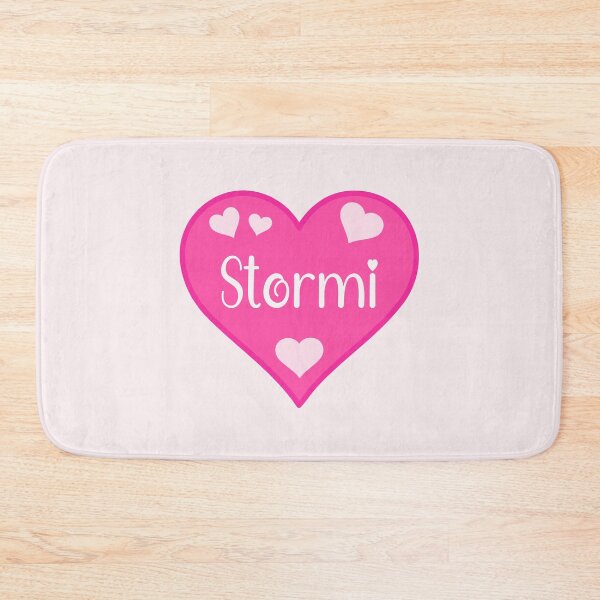 Item preview, Stormi Name Pink Heart  designed and sold by Jeallan Designs.