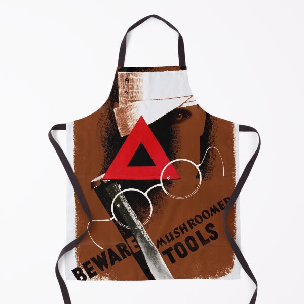 Item preview, Vintage Safety Poster | Beware Mushroomed Tools | 1947 Design by Pat Keely | Industrial Decor Art Print designed and sold by artofuniverse.