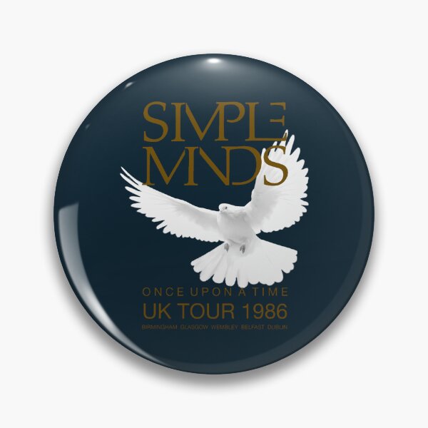 Item preview, Simple Minds Once Upon A Time Uk Tour 1986 designed and sold by GladGolden.