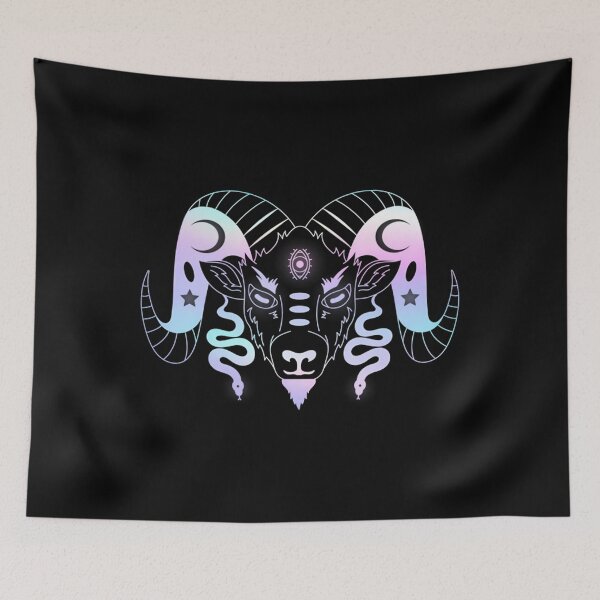 Item preview, Ethereal Ram designed and sold by HTVectorLabArt.