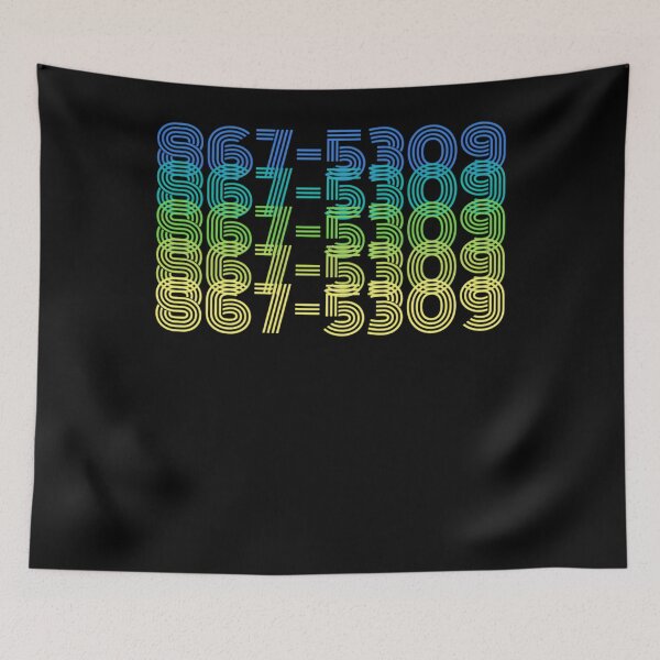 Item preview, 80S Music - 867-5309 - 1980S Famous Phone Number - Song Lyrics designed and sold by SouliereJesalyn.