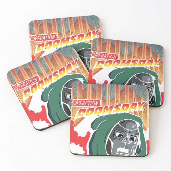 Item preview, MF0 DOOM Una divertida portada de DOOM GUYongs retro designed and sold by LeahAbram.