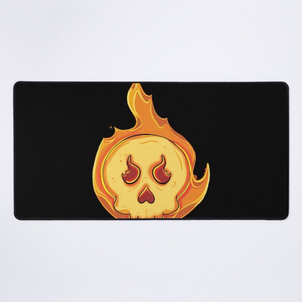 Item preview, Flaming Skull designed and sold by HTVectorLabArt.