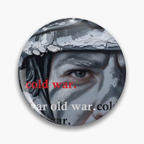 Item preview, A war soldier in a blue and white camouflage war game about the Cold War designed and sold by jotcar.