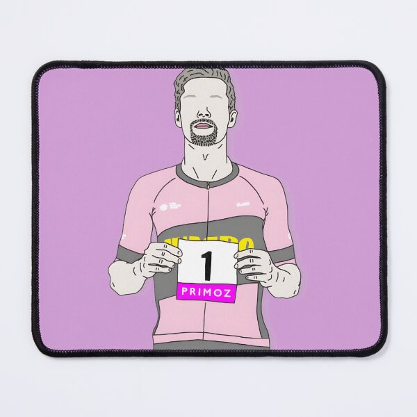 Item preview, Primož Champion Giro Number One Cycling Art | Limited Edition designed and sold by TracyMagnan.