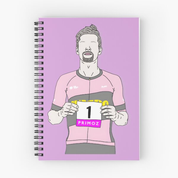 Item preview, Primož Champion Giro Number One Cycling Art | Limited Edition designed and sold by TracyMagnan.