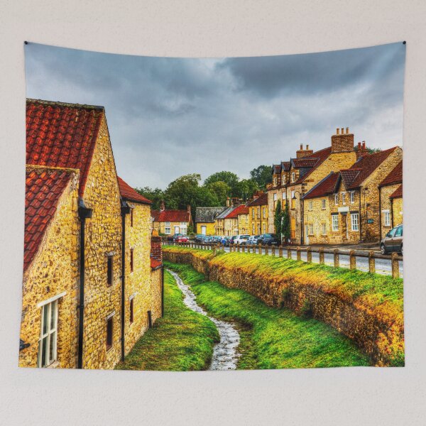 Item preview, Helmsley, Yorkshire, England, Charming English Village Street designed and sold by Paul Thompson Photography.