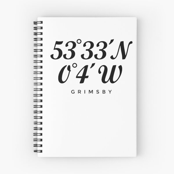 Item preview, Grimsby coordinates (black) Grimsby designed and sold by theshirtshops.