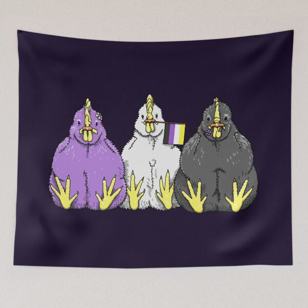 Item preview, Enby Chickies designed and sold by Art by Veya.