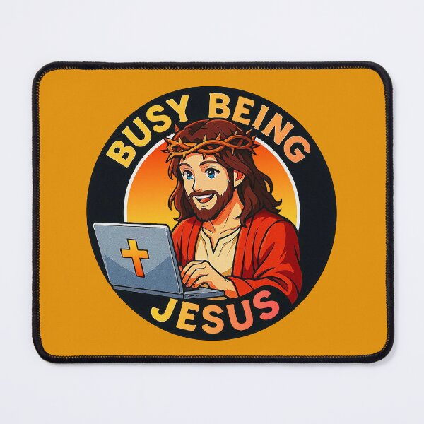 Item preview, Busy Being Jesus designed and sold by plushism.