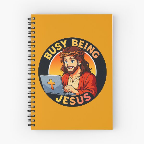Item preview, Busy Being Jesus designed and sold by plushism.