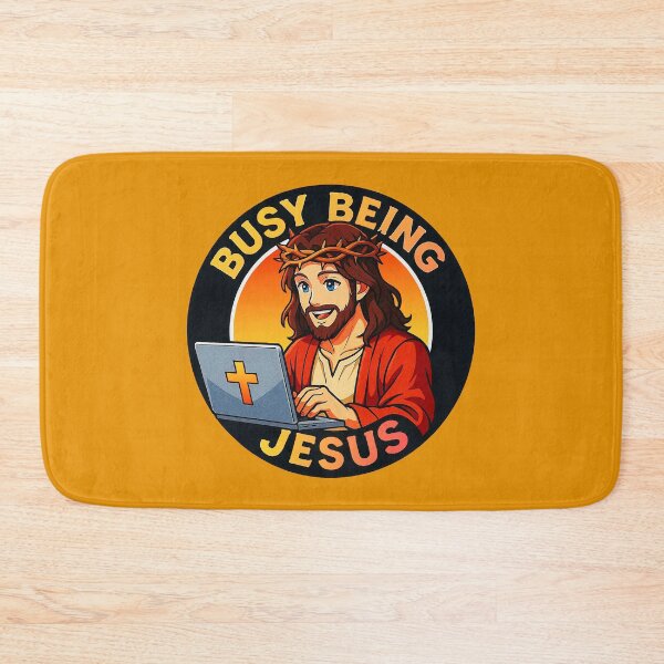 Item preview, Busy Being Jesus designed and sold by plushism.