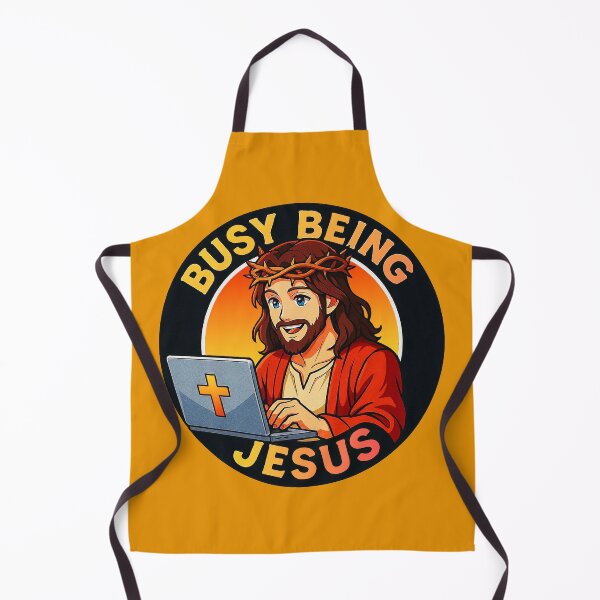 Item preview, Busy Being Jesus designed and sold by plushism.