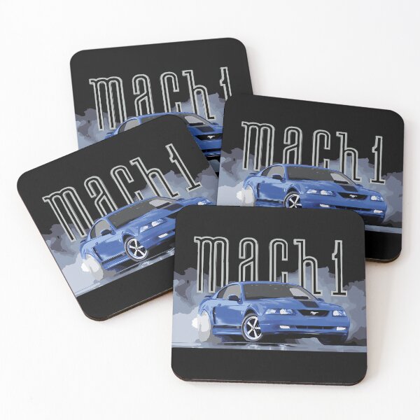 Item preview, Azure Blue Mach 1 Sn95 Mustang Gt 4.6L V8 4Th Gen Retro Usa designed and sold by PhillipClothe.