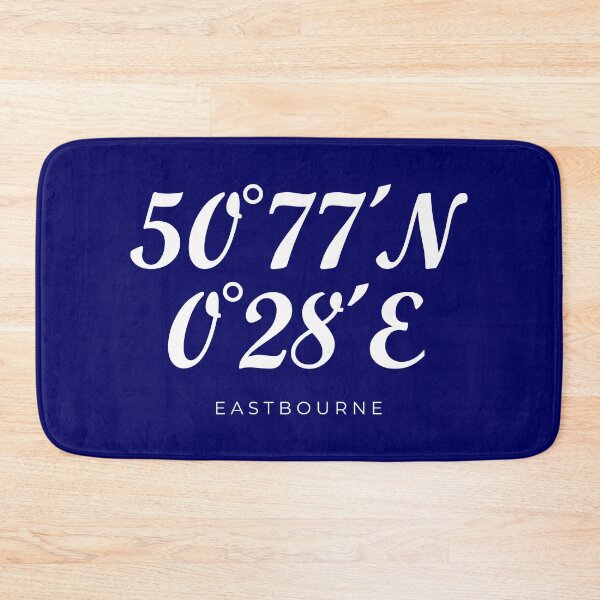 Item preview, Eastbourne coordinates (white) Eastbourne designed and sold by theshirtshops.
