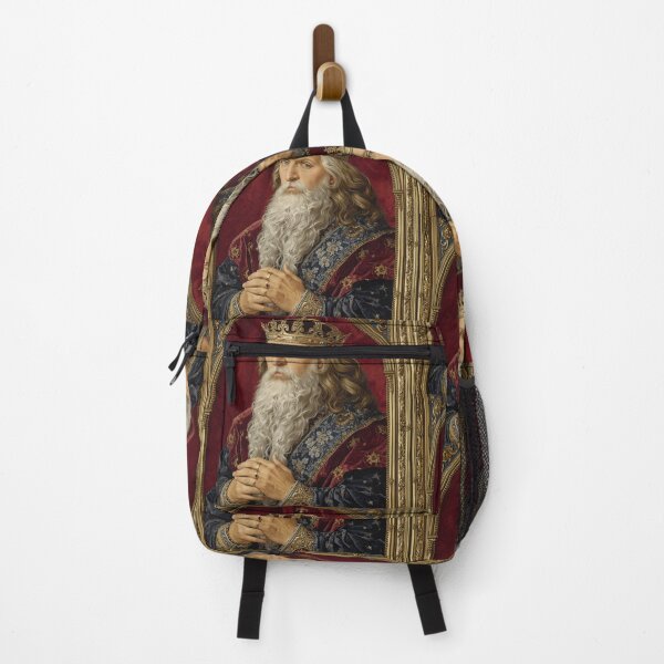Item preview, Medieval portrait of old King Alfred the Great of England designed and sold by Vintage Designs +.