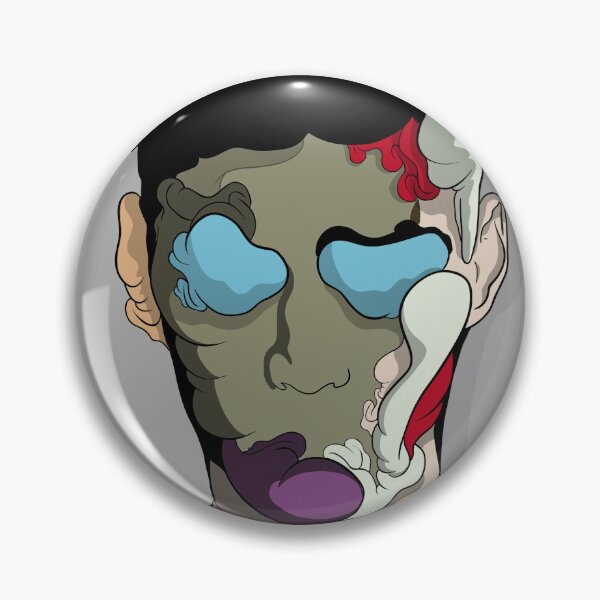 Item preview,  Blue Fade Head – Minimal Urban Digital Art designed and sold by BenJEngland.