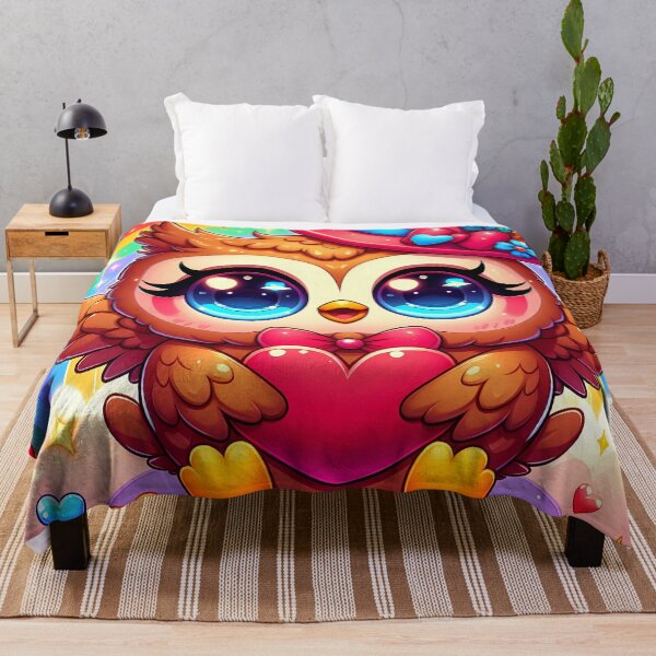 Item preview, Cute Owl with Rainbow and Heart designed and sold by Jbl55.