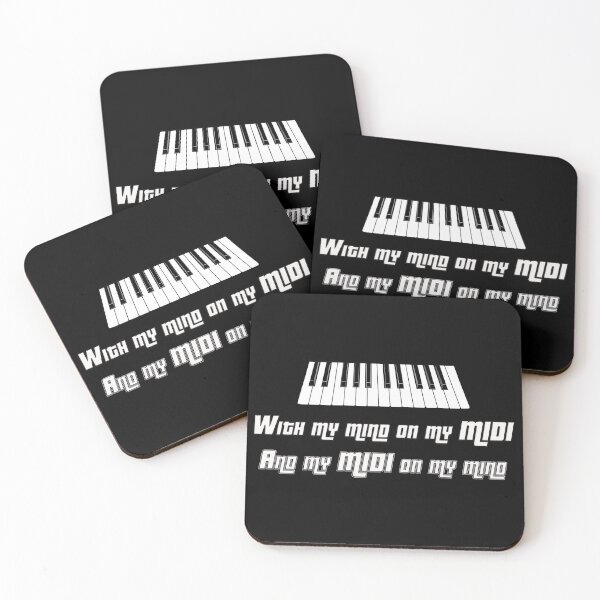 Item preview, With My Mind On My MIDI designed and sold by OgleMyJazz.