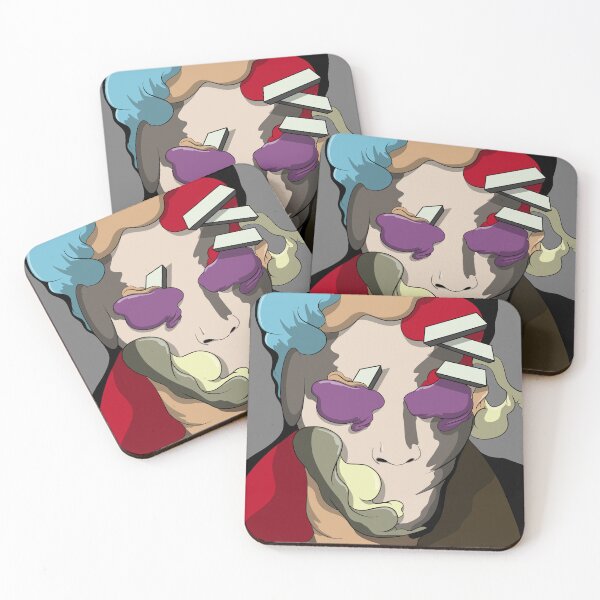 Item preview, Cross-Eyed Icon – Street Art Character Portrait designed and sold by BenJEngland.