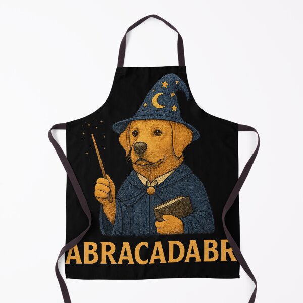 Item preview, Labracadabra – Magical Labrador Wizard Design designed and sold by CritterSquad.