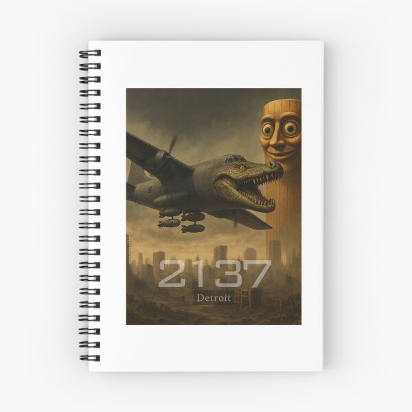Aperçu de l'œuvre Graphique du mème crocodile Tung Tung Bombardiro créée et vendue par MemeProd.