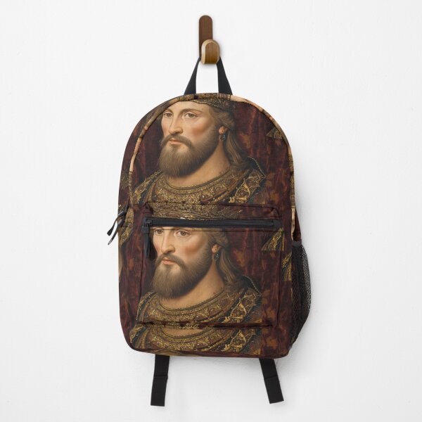 Item preview, Medieval portrait old King Cnut of England designed and sold by Vintage Designs +.
