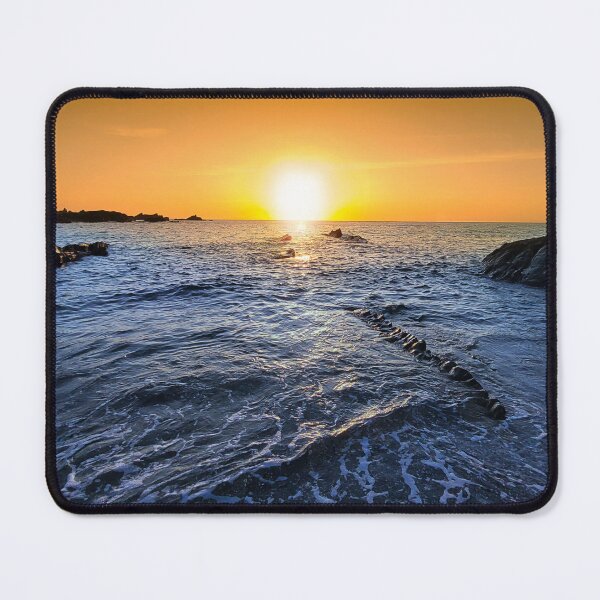 Item preview, Wildersmouth beach at sunset - Ilfracombe, North Devon. designed and sold by Love where you live.