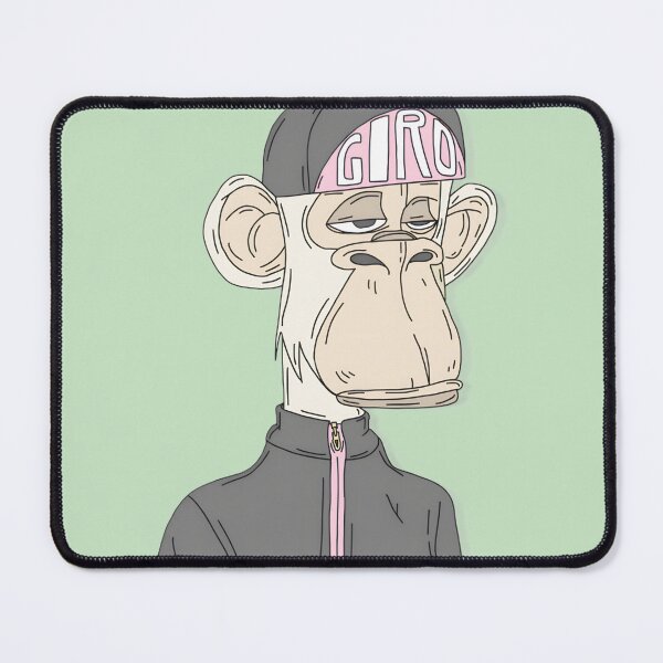 Item preview, Bored Ape With Giro Headband | Limited Edition designed and sold by TracyMagnan.