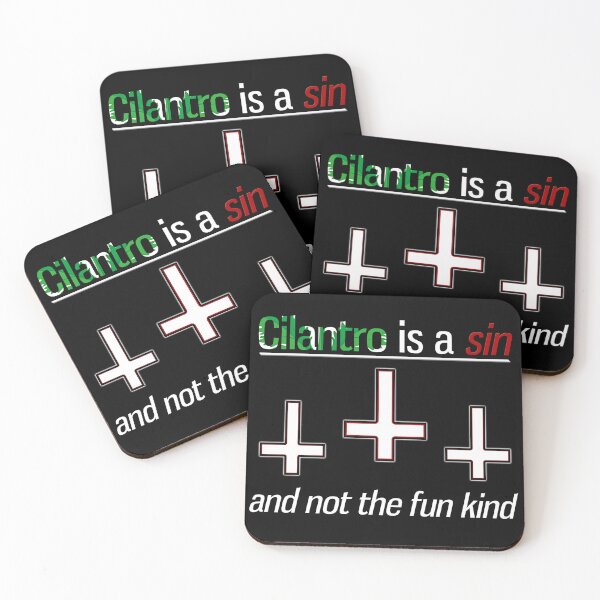 Item preview, Cilantro Is A Sin -- The Evil Plant That Decimates -- ANTICHRIST 666 [No Background Version] designed and sold by OgleMyJazz.