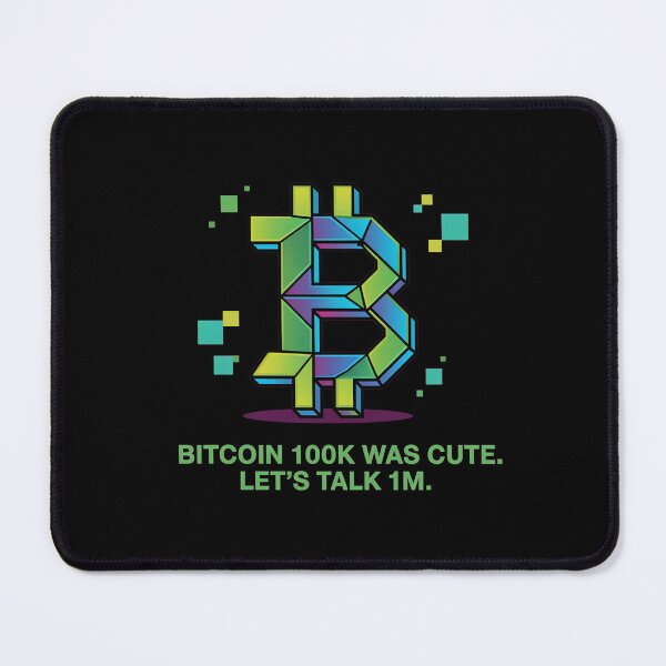 Item preview, Bitcoin 100k was cute, let's talk 1M, bitcoin crypto designed and sold by NoetherSym.