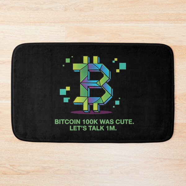 Item preview, Bitcoin 100k was cute, let's talk 1M, bitcoin crypto designed and sold by NoetherSym.