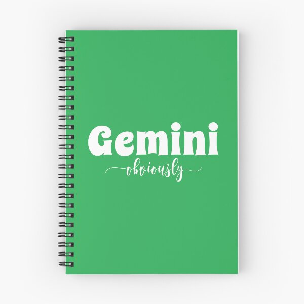 Item preview, Gemini Obviously designed and sold by Jeallan Designs.