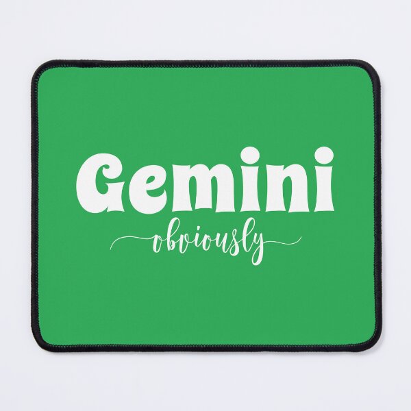 Item preview, Gemini Obviously designed and sold by Jeallan Designs.
