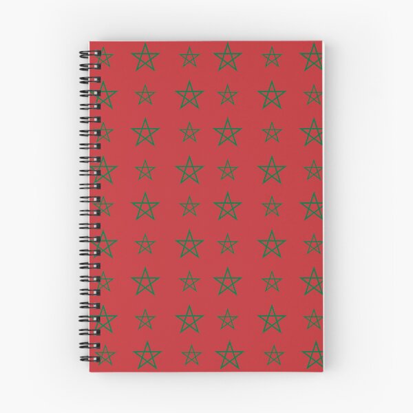 Item preview, Morocco flag pattern designed and sold by Wolagno.
