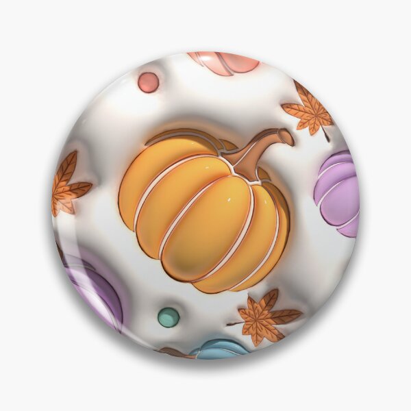 Item preview, Fall Pumpkins 3D Effect Graphic Design designed and sold by caseluv.