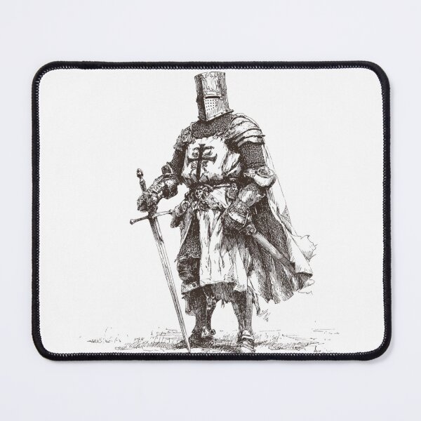 Item preview, Standing Monastic Knight designed and sold by GoblinForge.