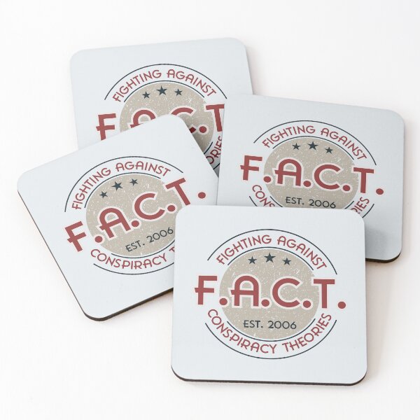 Item preview, F.A.C.T. – Fighting Against Conspiracy Theories designed and sold by Milena R..