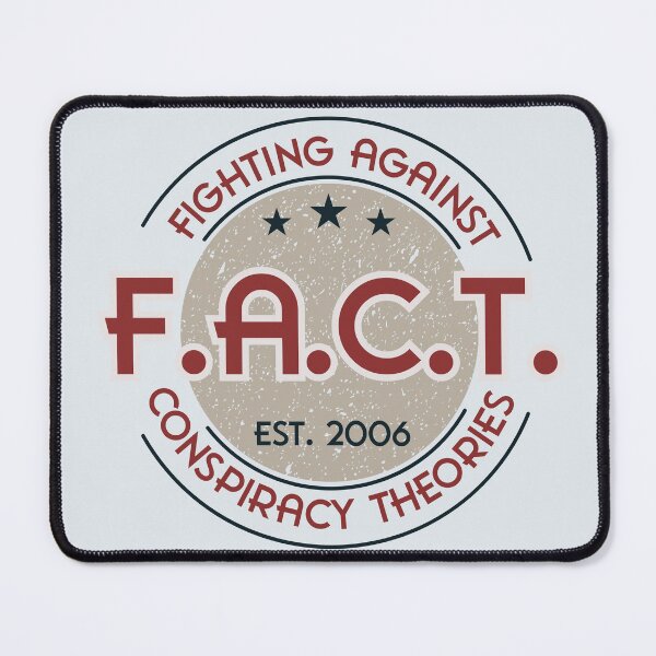 Item preview, F.A.C.T. – Fighting Against Conspiracy Theories designed and sold by Milena R..