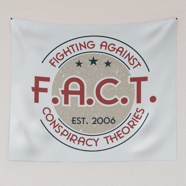 Item preview, F.A.C.T. – Fighting Against Conspiracy Theories designed and sold by Milena R..