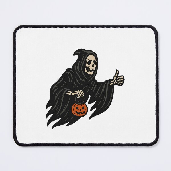 Item preview, Grim Reaper’s Ride Share – Spooky Halloween Hitchhiker designed and sold by DailyDrivesct.
