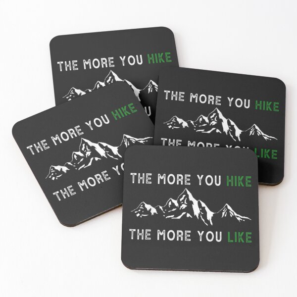 Item preview, The More You Hike The More You Like designed and sold by sanaaquinti.