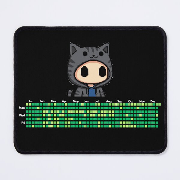 Item preview, GitHub Contributions Graph designed and sold by Redstrawberry13.