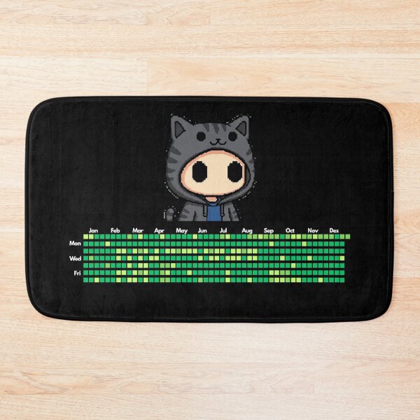 Item preview, GitHub Contributions Graph designed and sold by Redstrawberry13.