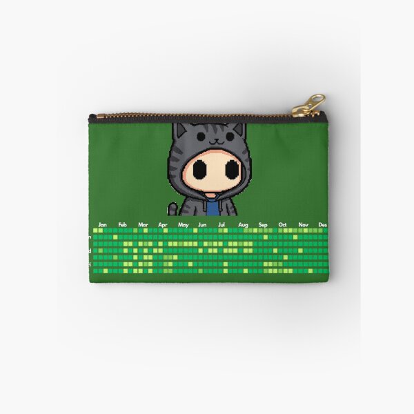 Aperçu de l'œuvre Graphique des contributions GitHub créée et vendue par Redstrawberry13.