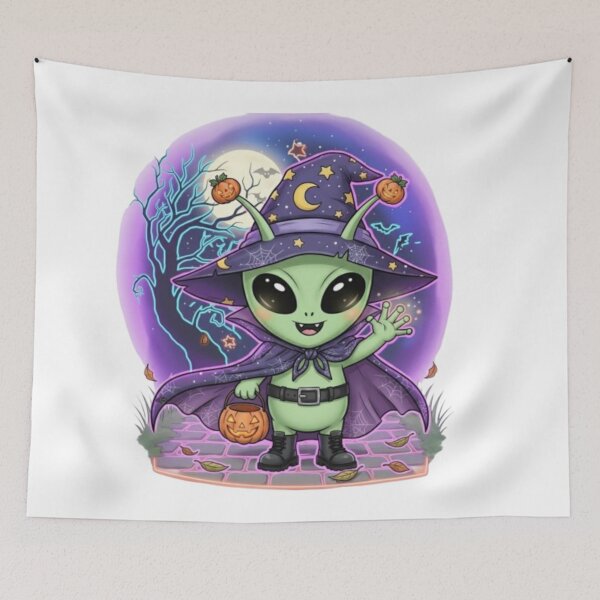 Item preview, Alien Halloween designed and sold by PP&RAINBOW SHOP.