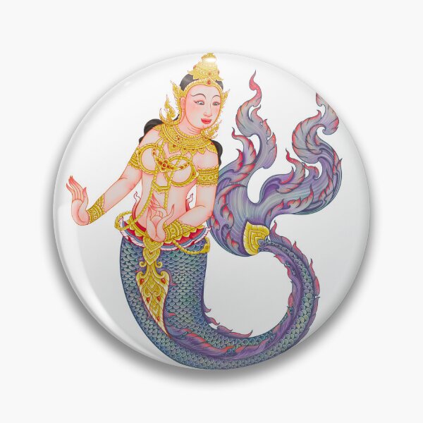 Item preview, Thai Folklore Mermaid designed and sold by DGThaiTop.