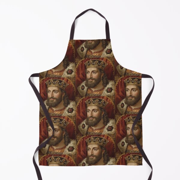 Item preview, Medieval portrait old King Cnut of England designed and sold by Vintage Designs +.